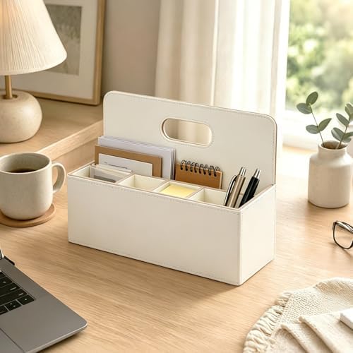 Mail Organizer Countertop, Pencil Holder, Office Supplies File Bill Sorter - Image 6