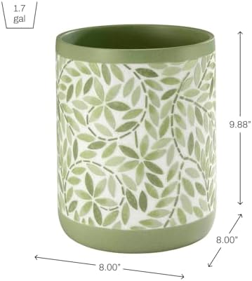 Avanti Linens - Wastebasket, Bathroom Trash Can for Bedroom, Office & Bath - Image 2