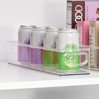 iDesign Slim Clear Plastic Storage Bin, Extra Long Narrow, 4-Pack - Image 3