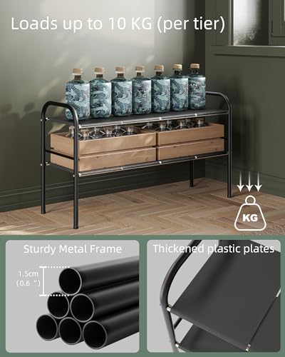 Under Sink Organizers and Storage,Expandable under cabinet organizer Shelf - Image 3