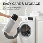 JMvicyroam 115L Extra Large Machine Washable Cotton Rope Blanket Basket - Image 5