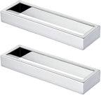 KOKOSIRI Towel Ring Chrome Hand Towel Bars Rack 9-Inch Kitchen Holders Polished Stainless Steel Bathroom Hardware Wall Mounted, 2 Pack B4008CH-L9-P2 by KOKOSIRI