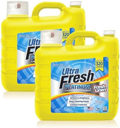 Ultra Fresh 3X Platinum Detergent, 2.5 Gallon, Fresh Linen, 2-Pack by UltraFresh