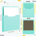 Gilprop 8 Pack Magnetic File Folder Holder for Whiteboard Classroom Storage - Image 2