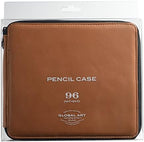 Speedball Art Products Genuine Leather Storage Case for Pencils, Markers, Pens and Art Supplies, Holds Up To 96 Standard Pencils, Antique Brown - Image 5