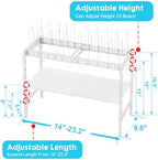 2-Tier Pots and Pans Organizer Under Cabinet,Pot Organizers Inside Cabinet - Image 2