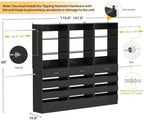 Aheaplus Closet System with 12 Drawers, 8.5-11.5Ft Closet Organizer System - Image 7