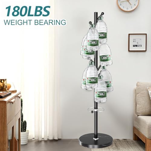 OIRUMIE Coat Rack,Metal Coat Rack Frestanding,Black Coat Stand for Entryway - Image 3