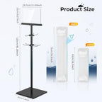 Wet Umbrella Stand with Free 400 Bags, 43" Metal Holder - Image 2