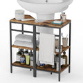 CADUKE Pedestal Sink Storage, 2 Pack Bathroom Under Vanity Storage Shelf by CADUKE