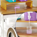 RoleDes Laundry Detergent Dispenser Set, Liquid Laundry Soap Dispensers for Detergent and Fabric Softener, 2 x 101 oz Refillable Containers with Stand for Laundry Room Organization - Image 6