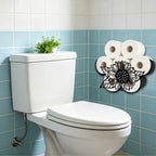 Sunflower Toilet Paper Holder Wall Mount/Stand for Extra 8 Rolls - Image 6