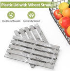 Hanging Fruit Basket for Kitchen, 3 Pack Vegetable Produce Basket - Image 6