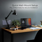 Single Pocket Wall File Organizer, Metal Letter Size Office Wall Organizer - Image 5