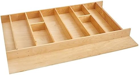 Rev-A-Shelf Trim-to-Fit Silverware Drawer Organizer, 33.11"x21.97" by Rev-A-Shelf