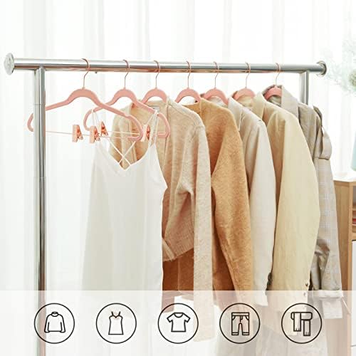 SONGMICS 24 Pack Pants Hangers, 16.7 Inch, Heavy-Duty, Non-Slip - Image 2