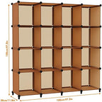 HOMIDEC Cube Storage Organizer, 16-Cube Closet Organizers and Storage - Image 4