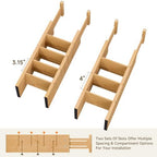 Deep Drawer Dividers For Clothes,Expandable Drawer Organizer (6, Long) - Image 5