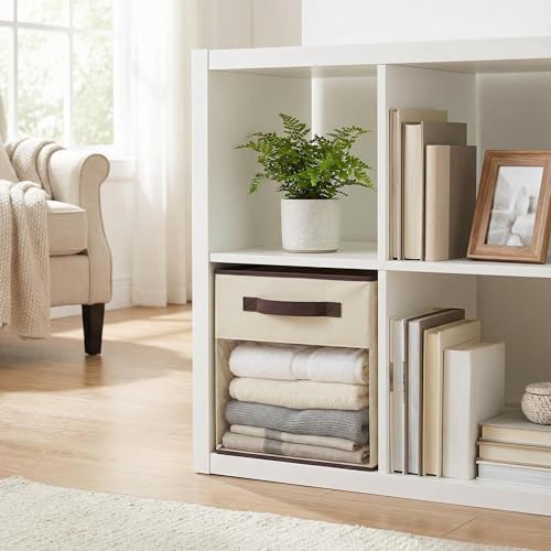 DECOMOMO Storage Bins, Cube Storage Bin with Window - Image 5