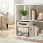 DECOMOMO Storage Bins, Cube Storage Bin with Window - Image 6