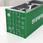 Desk Organizer Office Supplies Multi-function Shipping Container Storage Box Pen/Pencil,Business Name Cards Remote Control Holder Gray, Pen and Pencil Shipping Container Style Holders (Prasinous) - Image 6