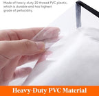 Lifewit 95L Clear Clothes Storage Bags,Plastic Foldable Blanket Storage Bag - Image 2