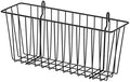 TRINITY 15-Inch Metal Hanging Basket, Black, NSF, 2-Pack by TRINITY