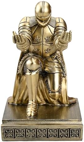 Windbreaker Soldier Knight Pen Holder Personalized Desk Accessory Bronze - Image 6