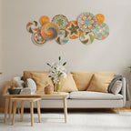 Tatuo 11 Pcs Boho Wall Basket Decor Woven Wall Hanging Art, Farmhouse - Image 2