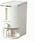 UFORU Rice Dispenser 13 LB,Airtight Storage Container With Measuring Cup by UFORU