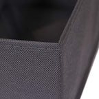 DIOMMELL 9 Pack Foldable Cloth Storage Box Closet Dresser Drawer Organizer Fabric Baskets Bins Containers Divider for Clothes Underwear Bras Socks Clothing, Dark Grey 900 - Image 6