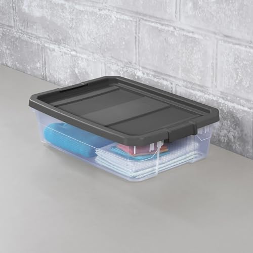 2 Pack 40 Quart Storage Bins with Lids, Underbed Plastic Storage Containers - Image 7