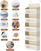 AQOOA 5-Tier Over The Door Organizer 44 lbs Capacity fit Standard Doors - Image 5