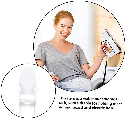 Electric Iron Shelf Wall Mounted Holder for Ironing Board Storage - Image 7