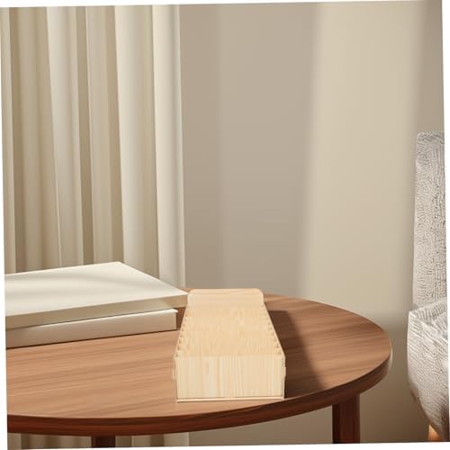 Rustic Wooden Mail Organizer Box for Efficient Sorting of Bills Receipts Documents Versatile Desk Organizer with Capacity for Home Use - Image 6