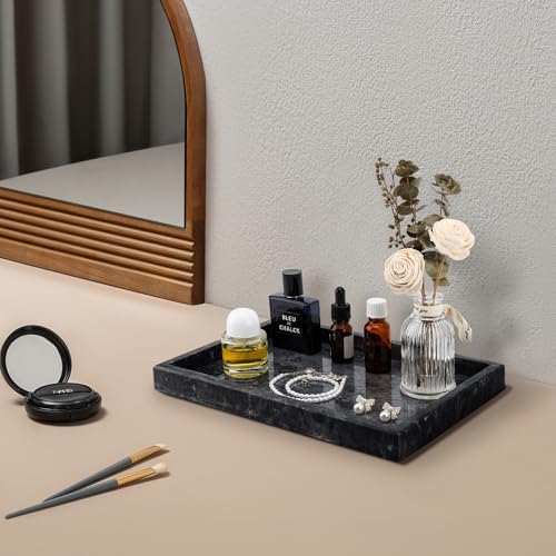 Real Natural Marble Tray for Bathroom, Vanity, Kitchen Counter & Desktop - Image 5
