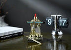 Roman Praetorian Prefect Warrior Knight Pen Holder Desk Ornament Bronze - Image 4
