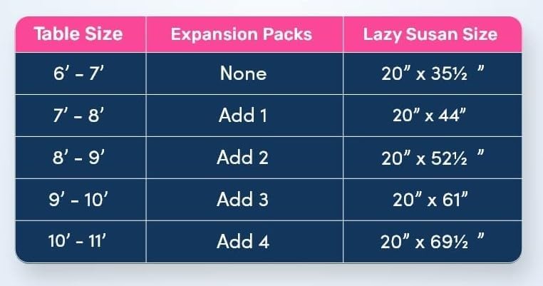 The Lazy Susan Revolution - Expansion Pack - Dark Gray - 2 Straight Tracks and 2 Trays. Does not Work Without the Lazy Susan Revolution Full Set (Sold Separately). - Image 4