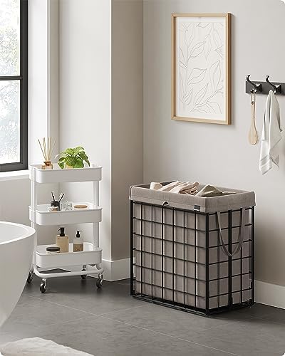 SONGMICS Laundry Hamper, Collapsible, 29 Gal. (110L) - Image 3