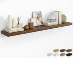 RICHFOCUS 72Inch Floating Shelves for Wall 1Pack|Rustic Brown|8" D by RICHFOCUS