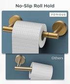 FORIOUS Commercial Toilet Paper Holder Wall Mount Bathroom Tissue Holder - Image 6