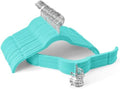 Sishynio Velvet Hangers 50 Pack, Non-Slip Slim Felt Clothes Hangers Aqua by Sishynio