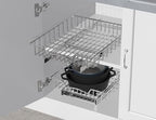 Simple Houseware Under Cabinet Pull Out Sliding Shelf Drawer, 17Dx13W - Image 5