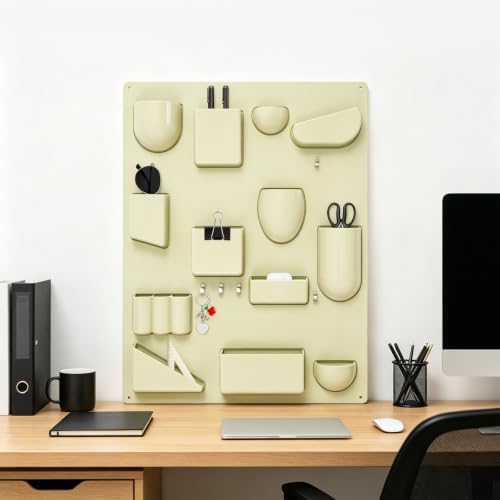 Creative Wall Storage Rack ABS Multi-Grid Storage (Green) - Image 2