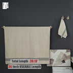 JQK Champagne Bronze Bath Towel Bar, 39 Inch 304 Stainless Steel Thicken 1mm Towel Rack Bathroom, Towel Holder Wall Mount, Useable Length 36 Inch, TB110L36-CB - Image 3
