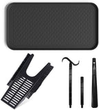 Boot Trays for Entryway, Multifunctional Shoe Mat with Boot Jack and Shoe Horn, Kits for Entryway Muddy Shoes Storage by UHIAGREE