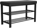 SONGMICS Shoe Bench, 3-Tier Storage Organizer, Foam Padded Seat by SONGMICSbySONGMICSHOME