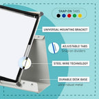 Tarifold Desktop Reference Display System, 60 Pockets, Black - Image 3