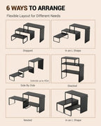 Kitchen Countertop Organizer, Counter Shelf for Corners Coffee Bars Pantry - Image 3