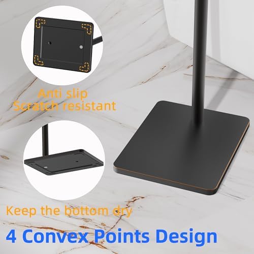 RUACQ Bathroom Toilet Paper Holder Stand, Oil Rubbed Bronze - Image 6